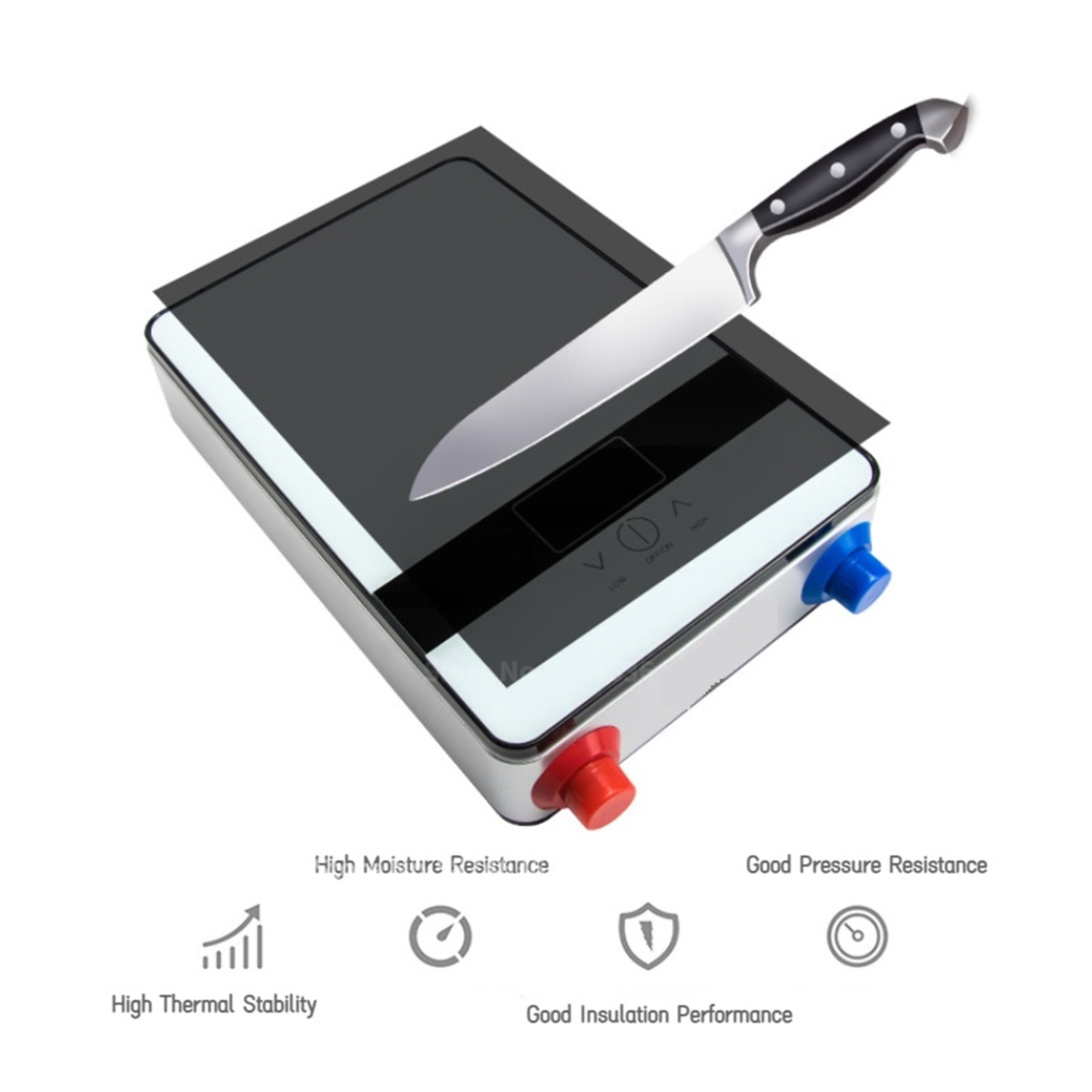 Hot Water Heater 6500w Instant Tankless Water Heater Thermostat Induction Heater Smart Touch Electric Heaters Shower Automatica ,Lightweight Portable Design