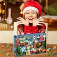 thumbnail image 6 of Advent Calendar 2025 for Kids, 24 Days Christmas Countdown Calendar with Pull-Back Cars Vehicles, Holiday Gifts Advent Calendar for Toddler Boy and Christmas Toys Set, 6 of 6