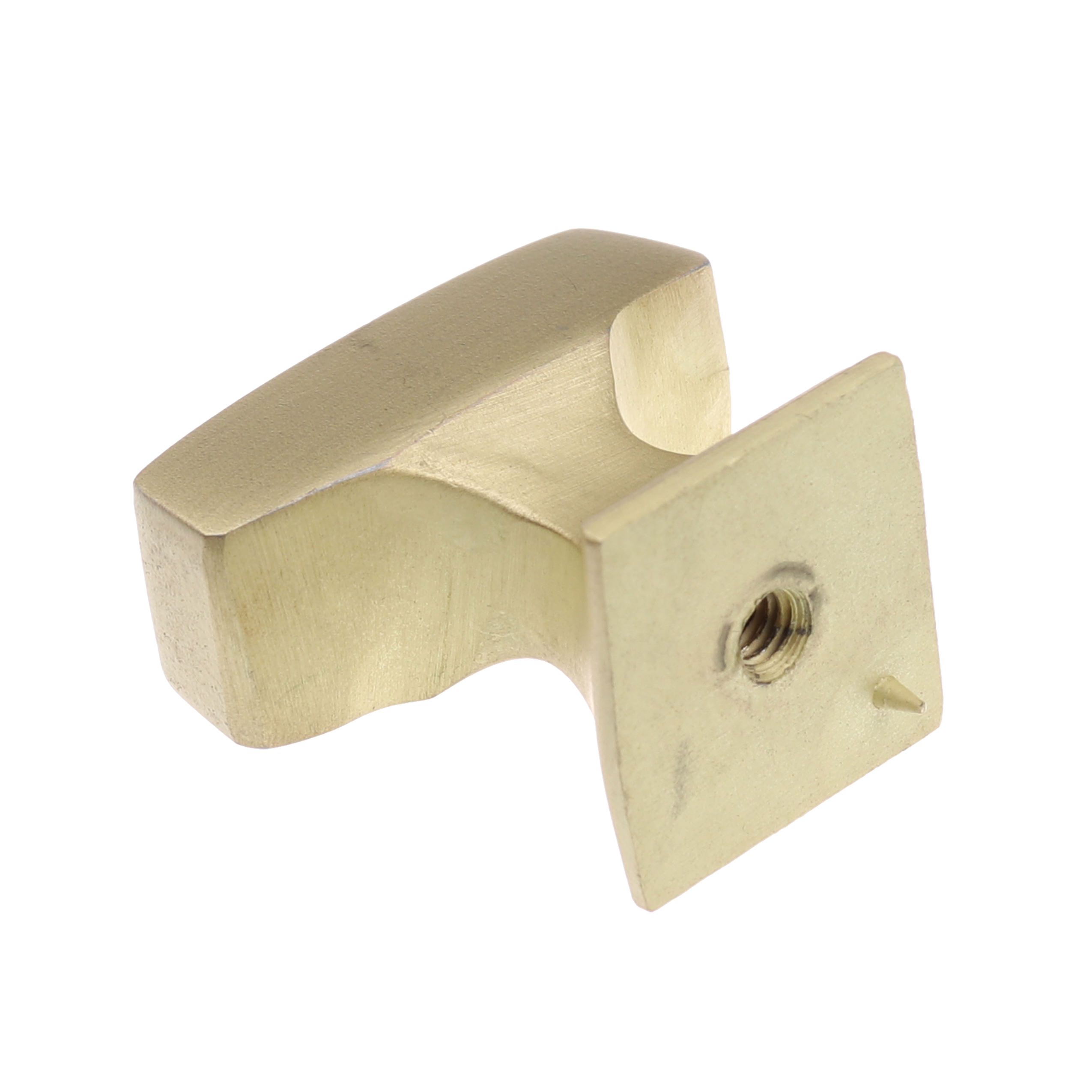GlideRite 1-1/8 in. Transition Style Rectangle Cabinet Knob, Satin Gold, Pack of 10 - image 5 of 5