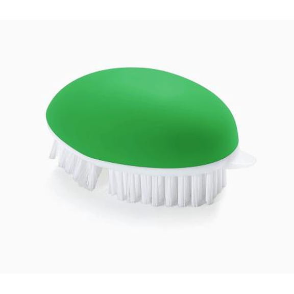 Ibiwe Vegetable Brush for Potatoes and Carrots, Palm-Style Grip, Green
