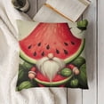thumbnail image 3 of YINGXI Summer Pillow Covers Decorative Throw Pillow Case Summer Melon Fruit Cushion Case for Farmhouse Home Sofa Home Couch Office Decoration 22x22in, 3 of 5