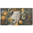 thumbnail image 2 of Cat Oranges Leaves Flowers 3 Ring Binders 1.5 inch Hardcover File Folders with Interior Pockets A4 Size Organizer for School Office Hospital, 2 of 8
