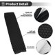 thumbnail image 3 of Almohadilla para cinturón de seguridad negra Unique Bargains de poliéster de 23 cm, cojín para correa de cinturón de seguridad, acolchado para hombros, 2 piezas, 3 of 6