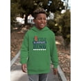 thumbnail image 2 of Little Handsome Dino Banner Hoodie Juniors -Image by Shutterstock,  Small, 2 of 4