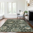 thumbnail image 6 of Addison Rugs Mayfield Washable Traditional Ornate Forest Rectangle Rug, 10' x 14', 6 of 6