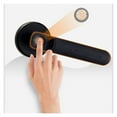 thumbnail image 1 of Fingerprint Handle Key Door Lock for Room Office Smart Lever Door Knob Zinc Alloy Fingerprint Handle Lock ,Smart and Convenient, 1 of 6