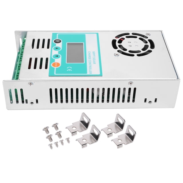 MPPT Solar Charge Controller 12V 24V 36V 48V Battery Regulator with Intelligent Electric FanMPPT-60A