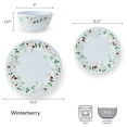 thumbnail image 2 of Pfaltzgraff Winterberry Melamine 24 Peice Set, 2 of 11