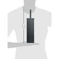 thumbnail image 4 of Gatco 1488MX Elegant Square Toilet Brush Holder, Matte Black, 4 of 4