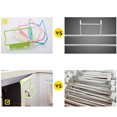 thumbnail image 4 of Bangcool Towel Bar Plastic Hanging over Cabinet Towel Holder Washcloth Rack for Kitchen, 4 of 10