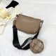thumbnail image 3 of Bolso de pecho para mujer bolso de pecho de viaje con entramado rombal de cuero PU bolso de mensajero Simple FLhrweasw Nuevo, 3 of 9