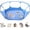 Blue, variant on Small Animals Tent, Breathable Transparent Pet Playpen Pop Open Outdoor/Indoor Exercise Fence, Portable Yard Fence for Guinea Pig, Rabbit, Hamster, Chinchillas and Hedgehogs