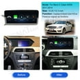 thumbnail image 3 of SNATEEN 10.25/12.3 inch Linux Carplay Screen/Radio/Multimedia Player for Benz C Class W204 2011-2014 Universal Car Navigation/GPS Upgrade Headunit Display 1080P Touch Screen Replace System, 3 of 10