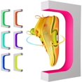 thumbnail image 1 of Levitating Shoe Display, Floating Rotating Sneaker Stand, Magnetic Levitation Shoe Rack with 16 Colors LED Light for Gifts Shoes Collectors Store, 1 of 5