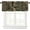 Camo-2, variant on Forest Camo Valance Curtains, Camouflage Conifer Oak Branches Leaves Military Hunting Mossy Country Camp Cabin Window Valance for Home Farmhouse Kitchen Bedroom Living Room 54x18inch