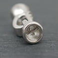 thumbnail image 5 of QQTDFG Sterling Silver Hook and Eye Push End Cap Clasp for Pearl Jumbo Necklace A5266-Silver-1 piece, 5 of 9