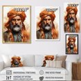 thumbnail image 4 of Designart "The Great Leader Akbar s Legacy I" Leader Wall Art Print, 4 of 5