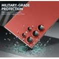 thumbnail image 6 of SUPCASE Camera Lens Protector Designed for Galaxy S23 Ultra, [Scratch-Resistant] [Ultra-Thin] Tempered Glass Camera Lens Screen Protector (RedGlitter), 6 of 7