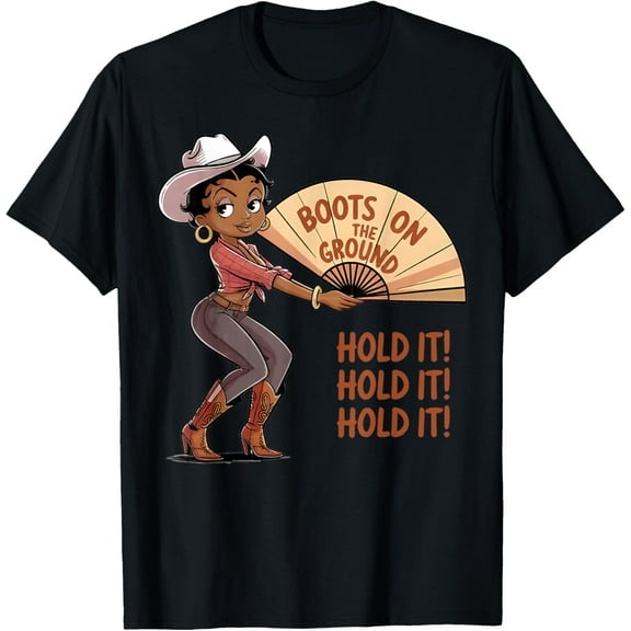 Boots On The Ground Boot Cowboy Western Cowgirl Linedance T-Shirt Unisex S-5Xl Hot Trending Shirt, Vintage Birthday Gift