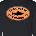 thumbnail image 4 of Inktastic I'd Rather Be Fishing Long Sleeve T-Shirt, 4 of 5