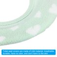 thumbnail image 2 of Cubierta para Asiento de Inodoro Unique Bargains 5uds Suave Estirable Lavable Corazón Verde/Corazón Gris, 2 of 5