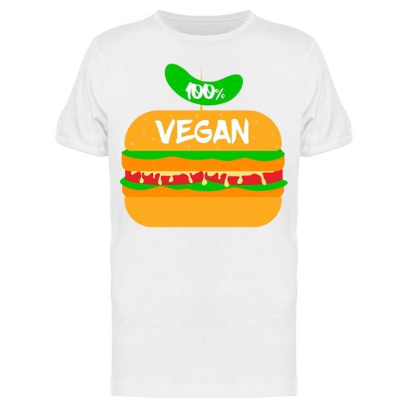 Vegan Burger With Vegetables Tee Men's -Image by Shutterstock