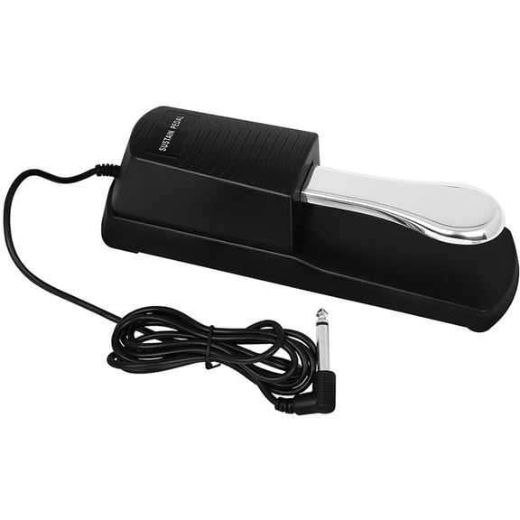 WHAMVOX Keyboard Pedal Sustain Pedal Digital Piano Pedal 23x7x6.2cm Black