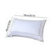 thumbnail image 2 of Almohada de espuma viscoelástica con gel refrescante premium para dormir de lado y boca arriba. Soporte de alta elasticidad con funda transpirable. Alivio de la presión para el dolor de, 2 of 7