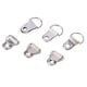 thumbnail image 1 of 100 Piezas de Perchas de en D para Imagen Percha de en Orificio Sin Tornillos de 2, Cm perfecl Colgadores de anillo en D para marco de imagen, 1 of 8