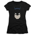 thumbnail image 2 of Batman  Bat Head S/S Junior Women's T-Shirt Sheer Black, 2 of 2