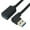0.3m-Bend left, variant on USB3.0 Extension Cable 90 Degree Right/Left Angled Male to Female Adapter Cord for Computer Device Protecting