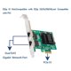 thumbnail image 2 of Tarjeta de Red PCIe Gigabit de 2 Puertos Adaptador Ethernet PCI Express de 1000 M de Puertos Duales con Tarjeta NIC LAN 82571EB para Windows, 2 of 5