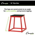 thumbnail image 5 of Champion Sports Welded Steel Plyo Box - 18" H, 5 of 6
