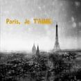 thumbnail image 2 of Telik, Tracey 12x12 White Modern Wood Framed Museum Art Print Titled - Paris Je Aime Enlight, 2 of 4