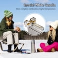 thumbnail image 4 of Suodoka Portable Zinc Alloy Hand Warmer Reusable Metal Pocket Heater for Winter Outdoor Fishing Camping Hiking 1 Pack (4.33 inches / 11 cm), 4 of 4