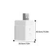 thumbnail image 2 of Sonoff Micro 5V Adaptador de carga inteligente USB inalámbrico Teléfono Tableta Cargador inalámbrico de sincronización USB portátil, 2 piezas Inevent EL4385-02B, 2 of 7