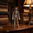 thumbnail image 4 of Articulated Skeleton Poseable Desktop Sculpture with Movable Joints for Collectors, 4 of 4