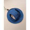 thumbnail image 1 of 1pc Denim Material Pet Fisherman Hat Suitable For Cats And Dogs For Sun Protection When Going Outside To Play, 1 of 5