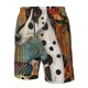 thumbnail image 4 of Fotbe Abstract Dalmatian Art Trajes de Baño Estampados para Hombre, Shorts de Verano de Secado Rápido, Ropa de Playa, Bañadores-Small, 4 of 6