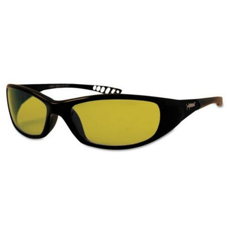 

Kimberly-Clark KCC20541 V40 HellRaiser Safety Glasses Black Frame - Amber Lens