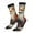 2 Black-1, variant on Romantic Flower Fox Couple Print Adult Socks for Men & Women,Calf Socks, Ankle Socks,Boots Socks,Breathable Casual Sock,Unisex Crew Socks