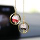 thumbnail image 2 of Ubiuolucky Cat Car Charm Porcelain Figurine Hanging Pendant, 2 of 4