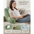 thumbnail image 2 of Reading Pillow Backrest Pillow with Shded Memory Foam for Adult & Children Designed for Bed and Couch Sitting Up Includes Arms Pockets and Washable Cover Off, 2 of 8