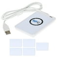 thumbnail image 1 of Yeacher NFC ACR122U RFID Contactless Smart Reader & Writer/USB + SDK + IC Card, 1 of 8