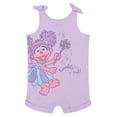 thumbnail image 2 of Sesame Street Abby Cadabby Romper and Headband Outfit Set Newborn to Toddler, 2 of 5