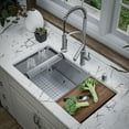 thumbnail image 5 of Karran Usa WS-38-PK1 Elite Workstation 36" Undermount Single Basin Stainless Steel Kitchen, 5 of 6