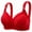 Style 2-Red, variant on Eashery Bras for Women Plus Size Solid Comfort Womens Bra with Support D 38