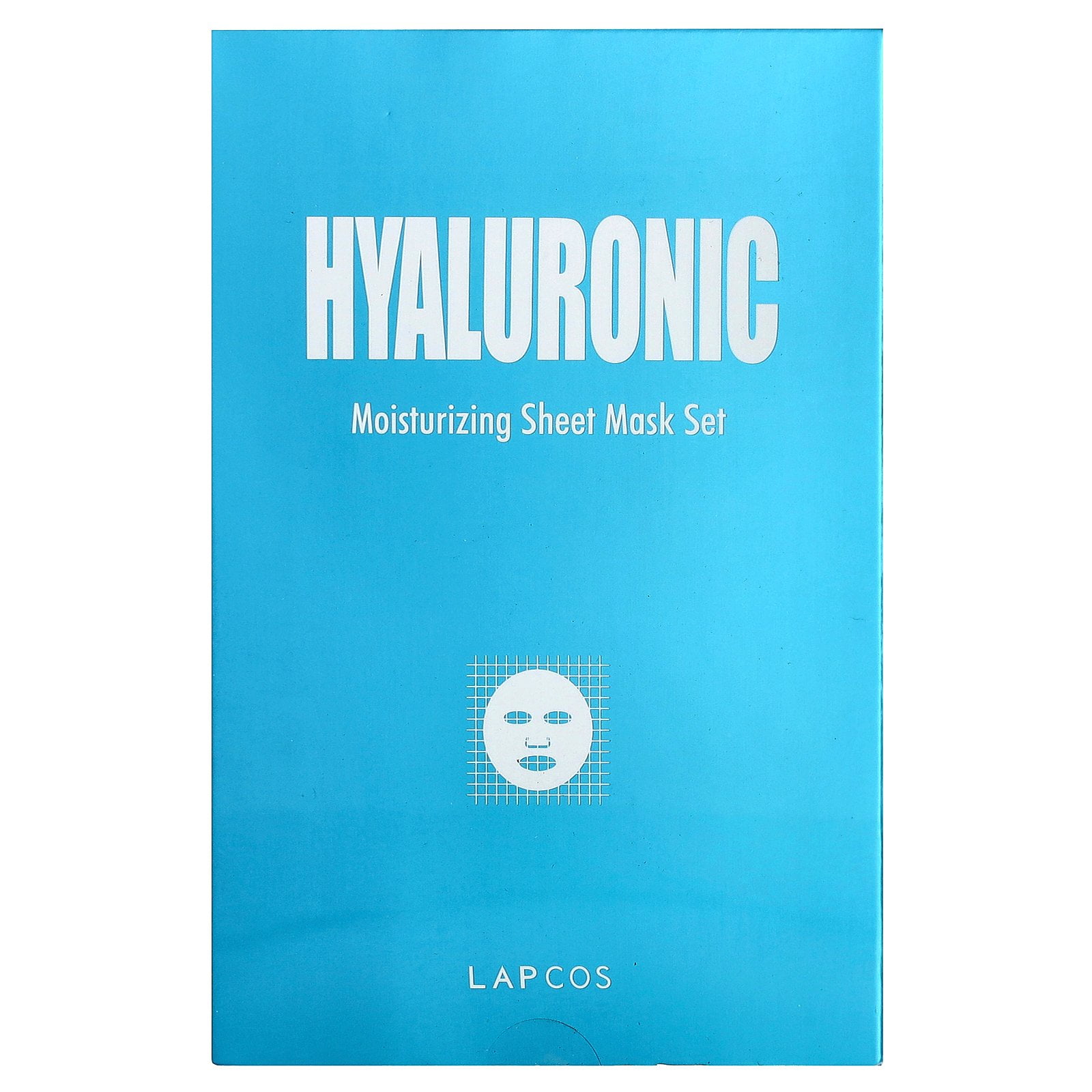 LAPCOS Derma Hydrating Hyaluronic Mask 5-Pack