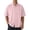 Pink, variant on LODIENY Men's Button Down Half Sleeve Shirts Loose Fit Casual Summer Beach Shirt Lightweight Collared Tops with Pocket Black L