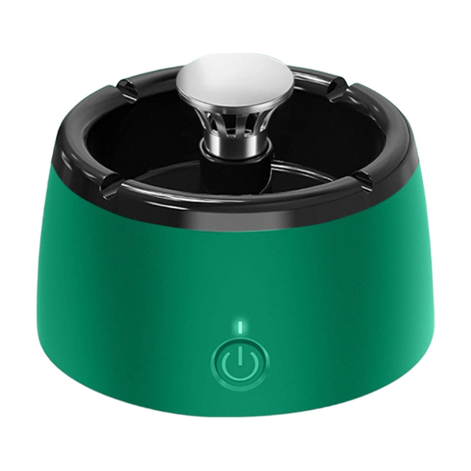 Smart Ashtray with Negative Ion Air Purifier, Portable Desktop Smoke Cleaner, Removes Secondhand Smoke and Odors, Quiet Energy Saving, Ideal for Home Office Bedroom Living Room B